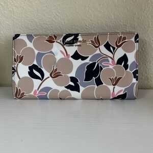 Kate Spade Breezy Floral snap closure Wallet